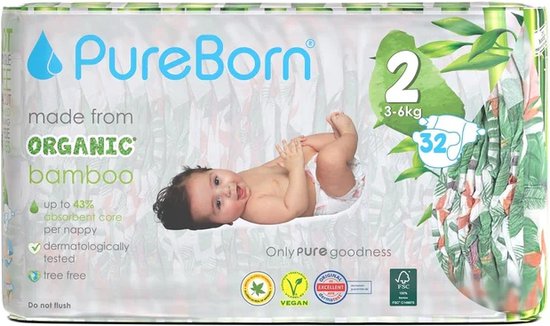 Bamboe - Ecologisch - Baby - Luiers kopen? | Korting tot 26