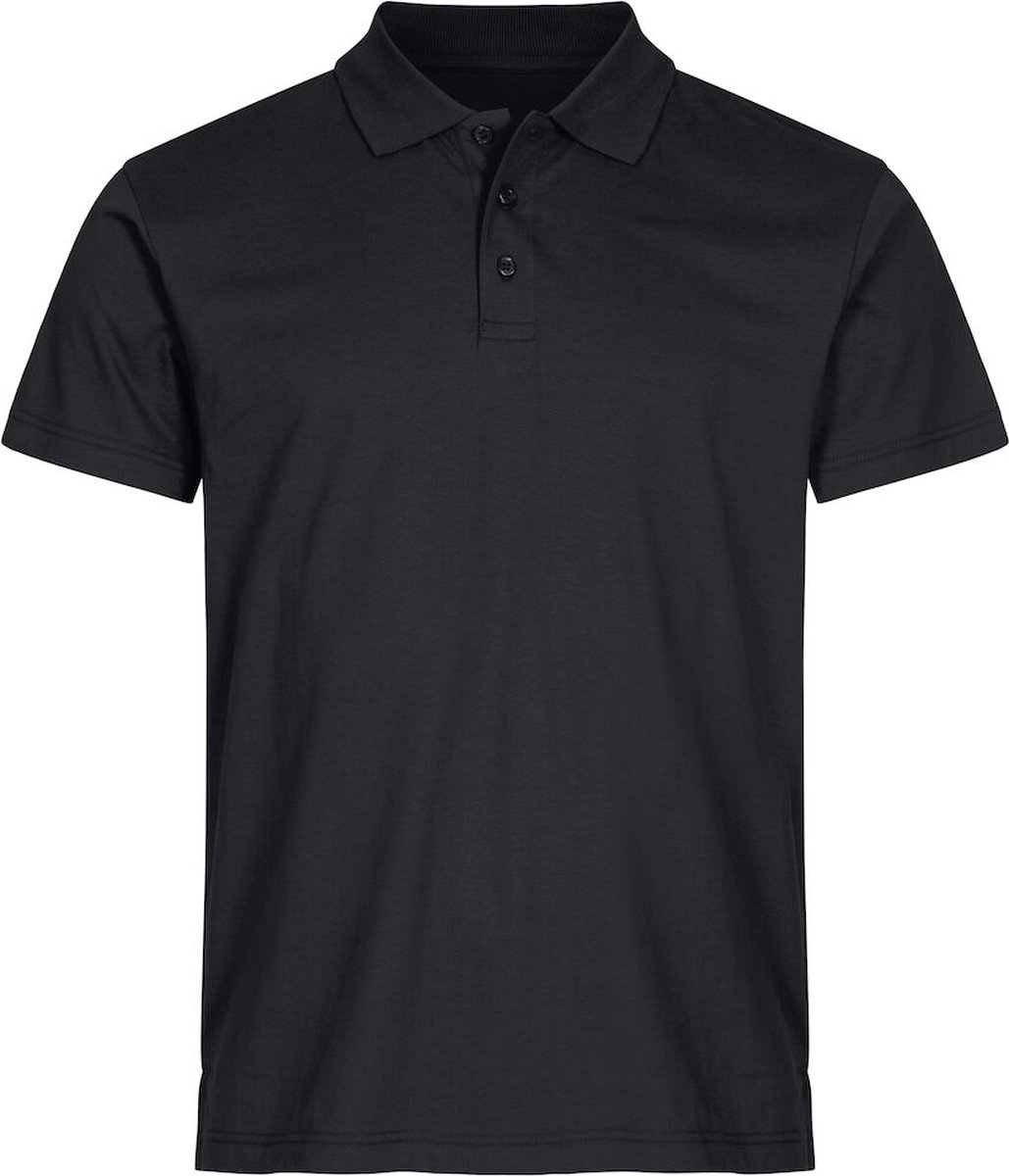 Clique Basic Polo 028230 - Zwart - L