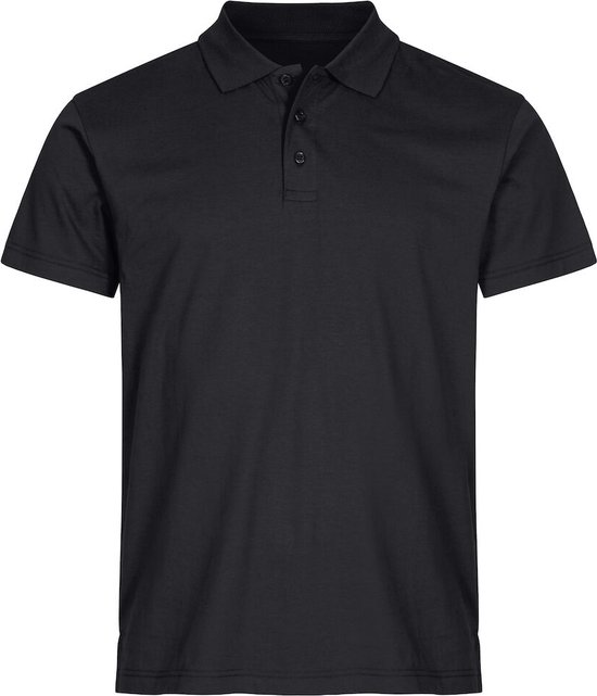 Clique Basic Polo 028230 - Zwart - L