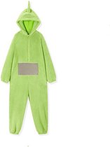 KrijgHonger - Teletubbie Kostuum volwassenen - Groen - L (165-175cm) - Teletubbie Dipsy - Teletubbie pyjama - Carnavalskleding - Verkleedkleding - Onesie