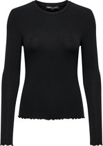 ONLY ONLAMOUR L/S TOP JRS Dames Top - Maat S