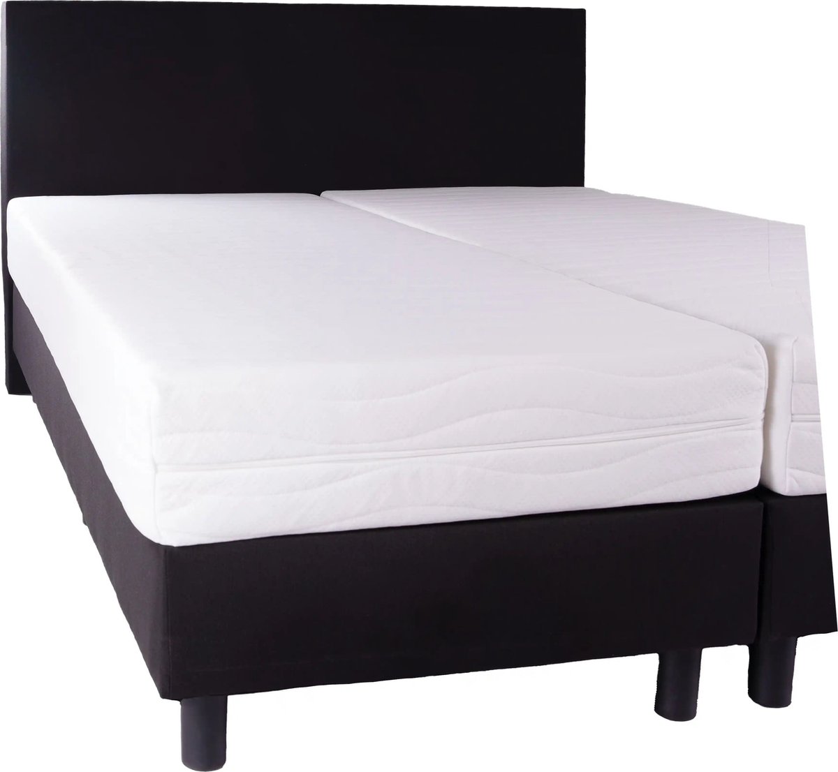 Boxspring Bammoes 180x200 cm 2 Enkele Matrassen