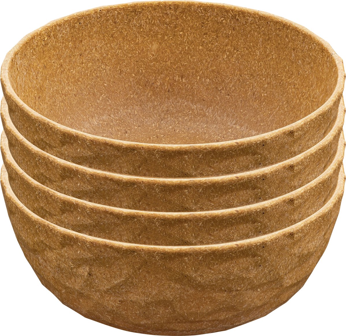 Schaal, 0.7 L, Set van 4, Organic, Houtvezels - Koziol | Club Bowl