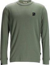 Chasin' T-shirt Top met lange mouwen Hely Groen Maat XL