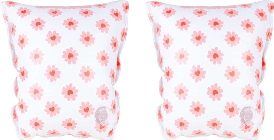 Foto: Swim essentials meerkleurige bloemen zwembandjes 0 2 jaar