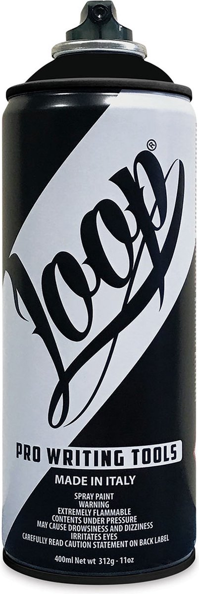 LOOP LP-103 BLACK MATT GRAFFITI Spuitverf
