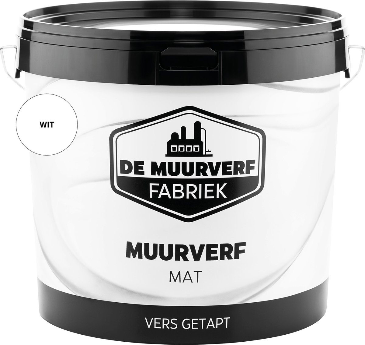 MUURVERF | Wit | 10 liter | DE MUURVERFFABRIEK