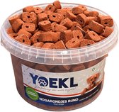 YOEKL Noga Rondjes Rund - Hondensnacks - Hondensnoepjes - Hondensnacks Gedroogd - Hondensnacks Kauwbot - 1500 Gram.