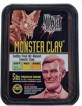 Monster Clay - Brown (bruin) Zacht 4.5 Lbs / 2,05 Kg