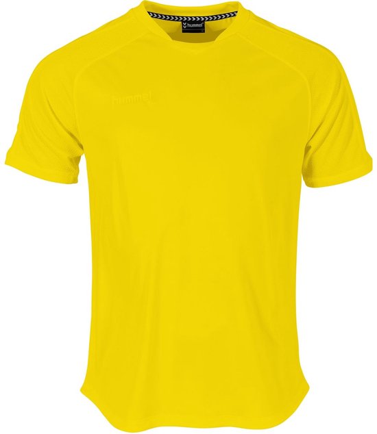 Hummel Tulsa T-Shirt Kinderen - Geel | Maat: 140