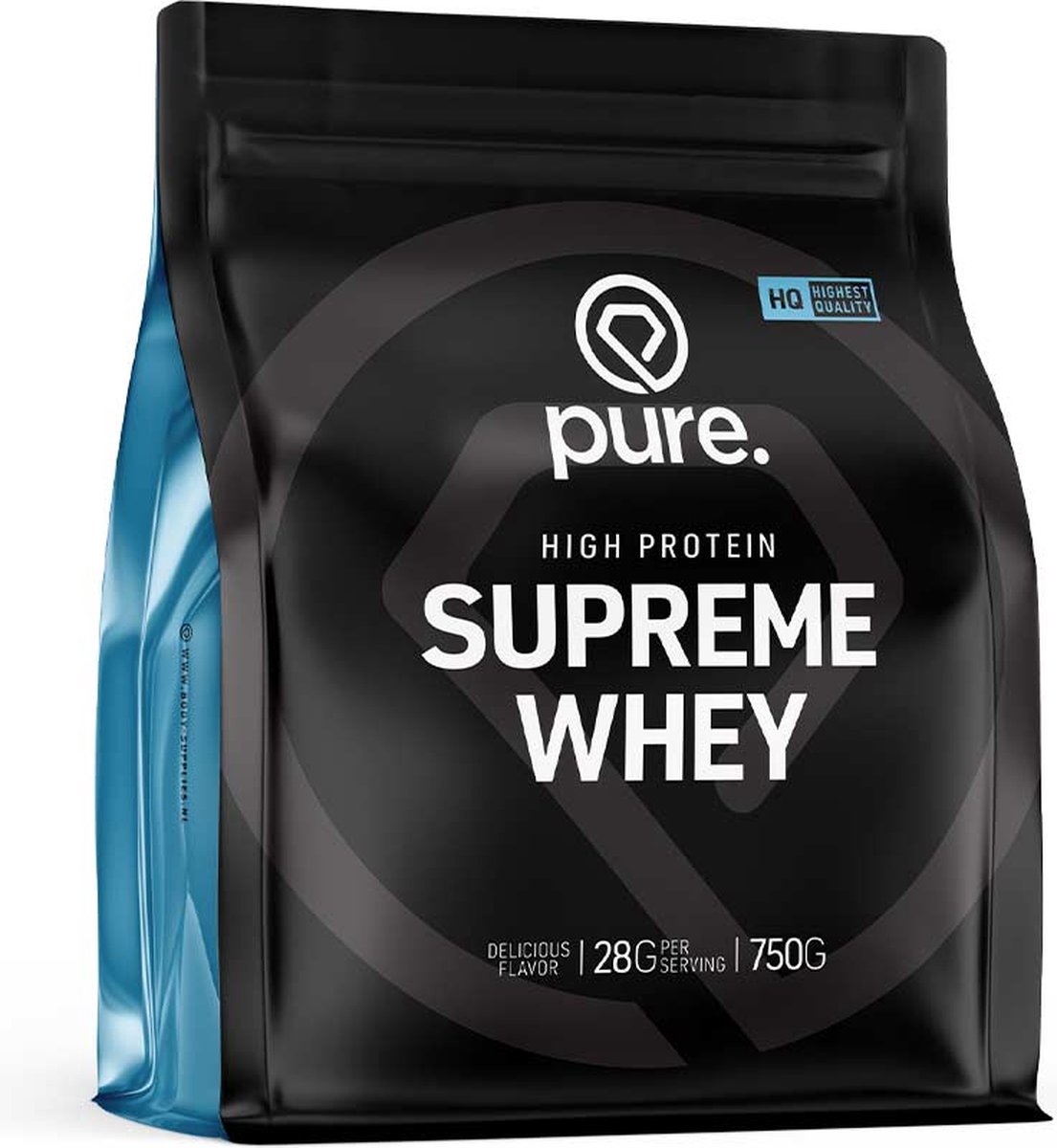 PURE Supreme Whey - aardbei - 750gr - eiwitshake - wei protein - koolhydraatarm - whey eiwit - eiwitten