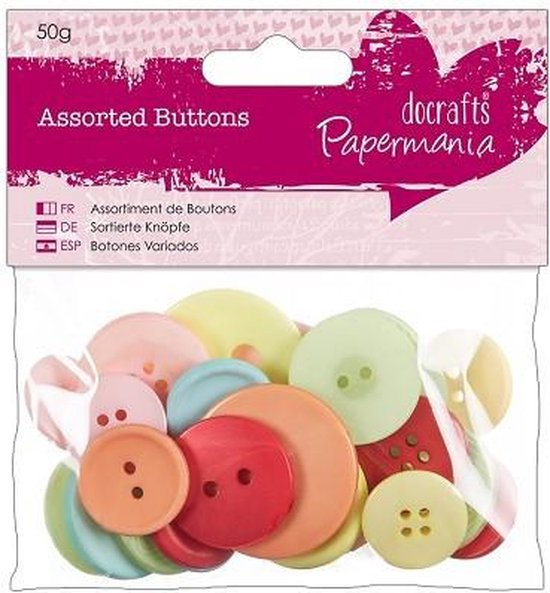 Assorted Buttons (50g) - Vintage | bol