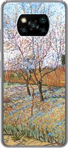 Xiaomi Poco X3 Pro - Pêcher en fleurs - Vincent van Gogh - Coque de téléphone en Siliconen