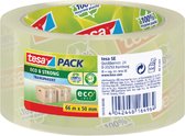 Eco - Strong transparant tape 66m x 50mm Transparant