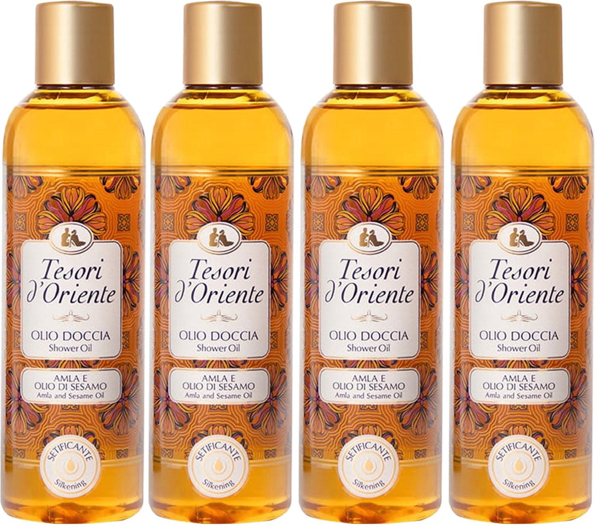 Tesori d'Oriente Doucholie - Amla en Sesamolie 250ml x4