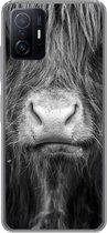 Telefoonhoesje Geschikt voor Xiaomi 11T Pro hoesje - Schotse Hooglander - Haar - Dieren - Siliconen Telefoonhoesje Telefoonhoesje