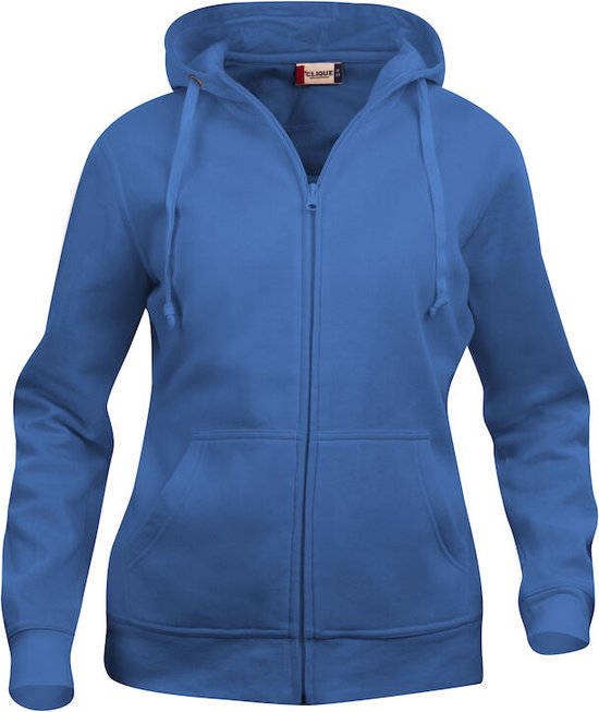 Basic hoody full zip ds kobalt s