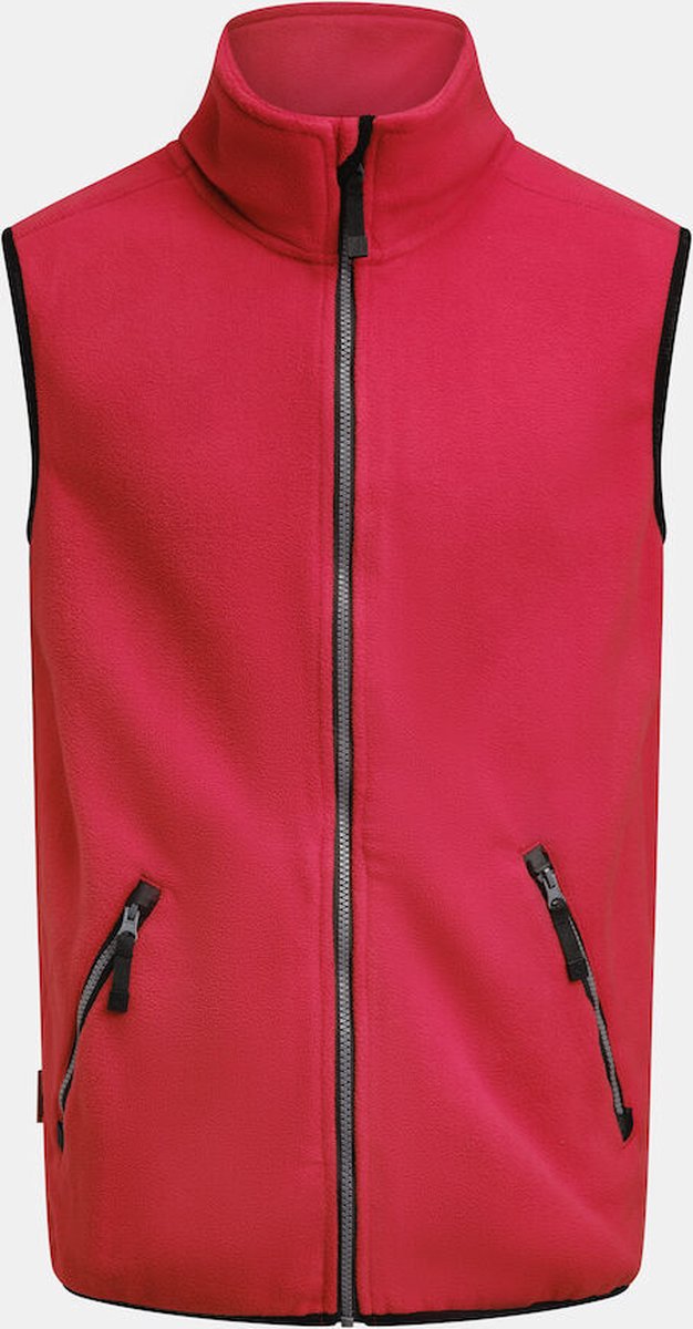 Jobman 7501 Fleece Vest 65750175 - Rood - L