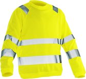 Jobman 1150 Hi-Vis Sweatshirt 65NO115065 - Geel - XL