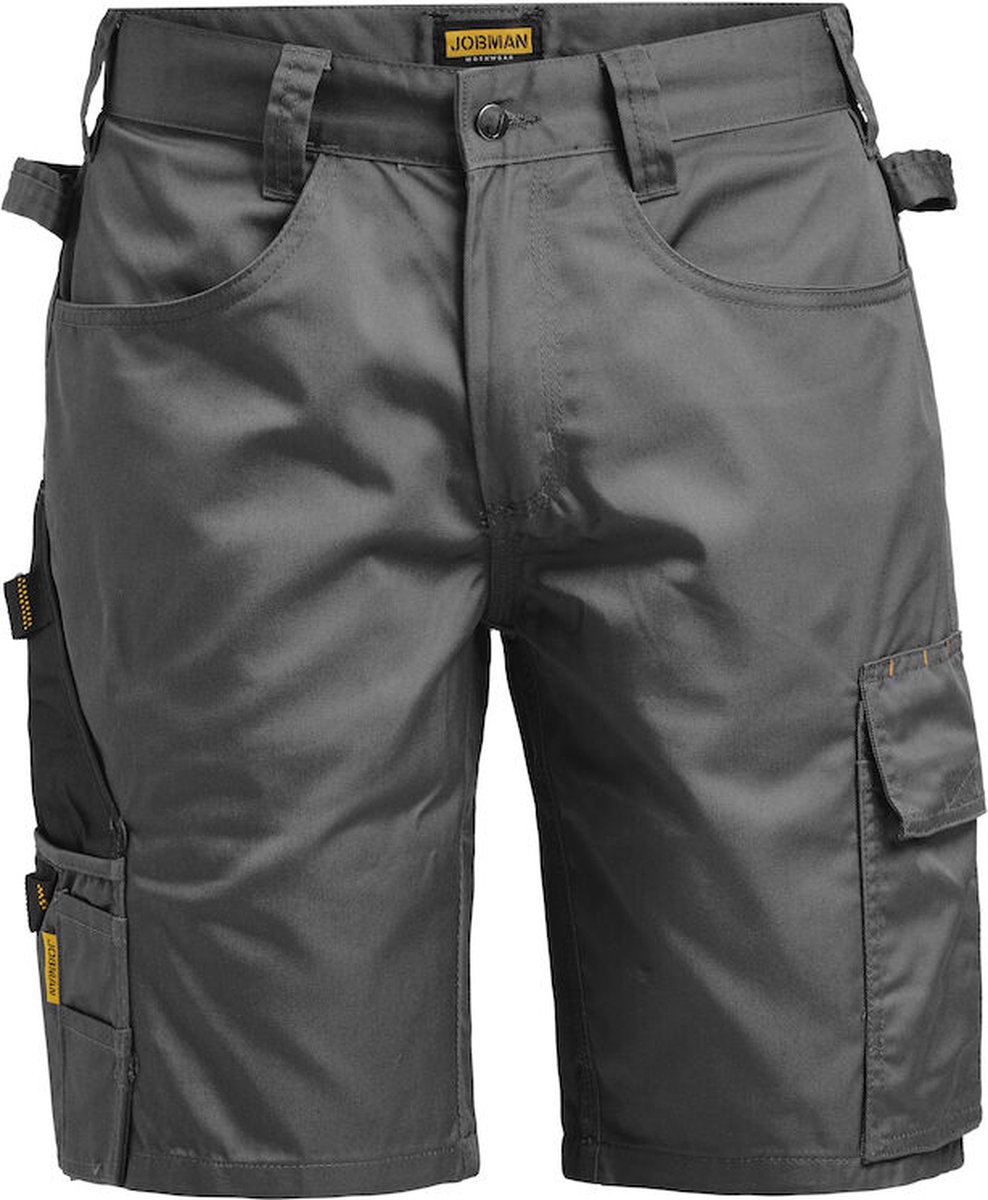 Jobman 2723 Service Shorts 65272320 - Donkergrijs/Zwart - C64