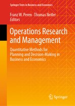 Springer Texts in Business and Economics- Operations Research and Management