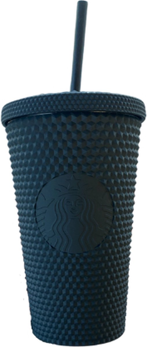 Starbucks Beker - Red Studded Cold Tumbler 16oz - Drinkbeker - Met Rietje en Deksel - Herbruikbaar- ijskoffie beker- Milkshake beker - Limited Edition