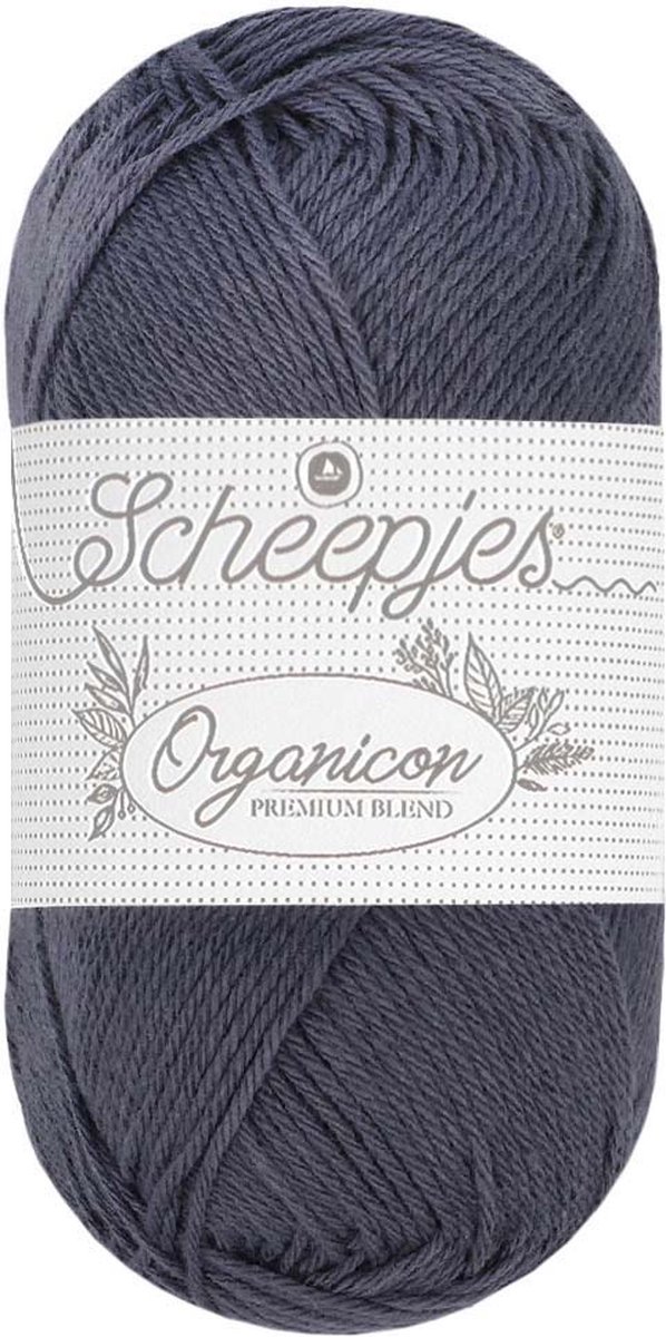 Scheepjes Organicon 50 gram - 261 Night Shadow
