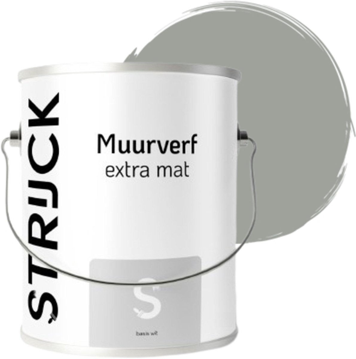 STRIJCK Muurverf Extramat - Beton - 049N-1 - 2.5 liter