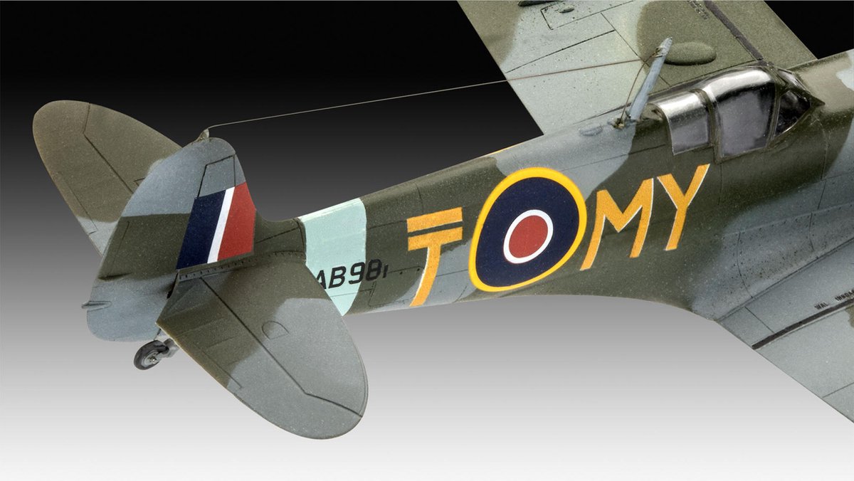 Revell Modelbouwpakket Vliegtuigen - 03710 Messerschmitt Bf109G-10 + Spitfire Mk.V - Combat Set Plastic - 1:72 - Modelbouw — afbeelding 3