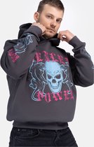 BENLEE Pull homme capuche oversize PANTERA HD