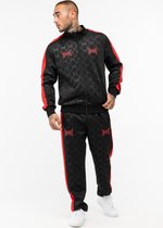Tapout Trainingsanzug Punkass Track Trainingsanzug normale Passform Black/Red-M