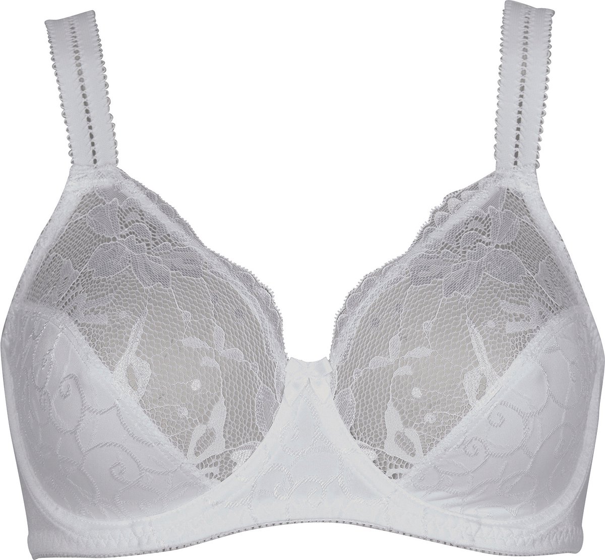 Elbrina LACE Vrouwen Beha - Wit - Maat 75B