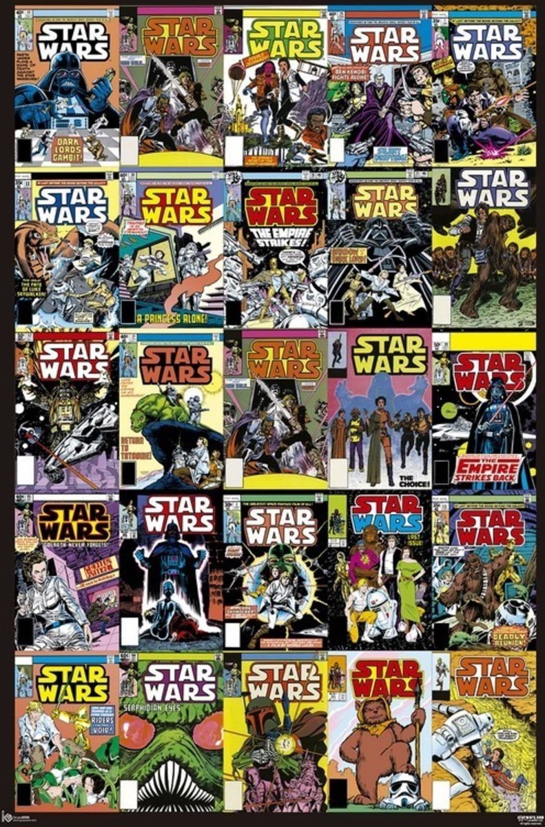 Poster Star Wars - Classic Cover Comic 61x91,5cm