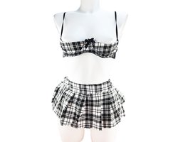 BamBella ® Sexy Cosplay Rollenspel kleding outfit dames Schoolmeisje - Onesize