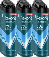 Rexona Deospray Men Dry Cobalt 150 ml - Pack économique 12 pièces