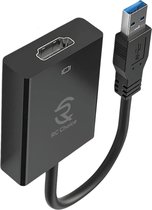 USB 3.0 naar HDMI - 4K Ultra HD 30 Hz - USB Male naar HDMI Female - Kabel Adapter