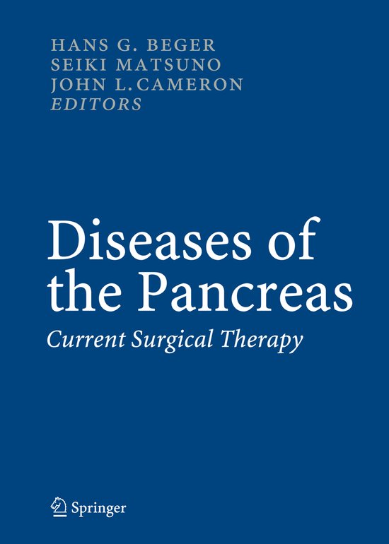 Diseases of the Pancreas - cover