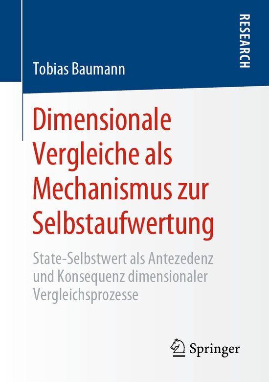 Dimensionale Vergleiche als Mechanismus zur Selbstaufwertung - cover