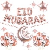 Ramadan 2024 Eid Mubarak decoratie Eid Mubarak Ramadan decoratie ballonnen bevat ramadan banner voor ramadan party decoraties benodigdheden