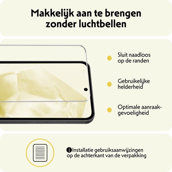 Coque pour Samsung A35 Coque en Siliconen avec Protecteur d'écran - Coque pour Samsung Galaxy A35 5G Coque en Siliconen - Vert