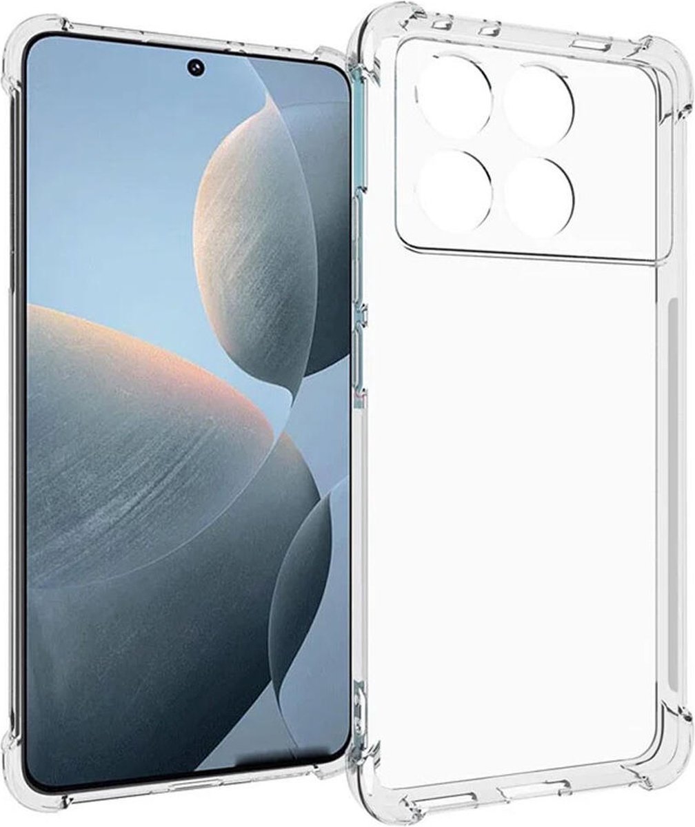Transparant Schokbestendig TPU Hoesje Geschikt voor Xiaomi Poco X6 Pro | Back Cover | Dun | Flexibel | Shockproof | Doorzichtig
