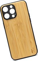 Houten hoesje iPhone 15 Pro Max - Bamboe