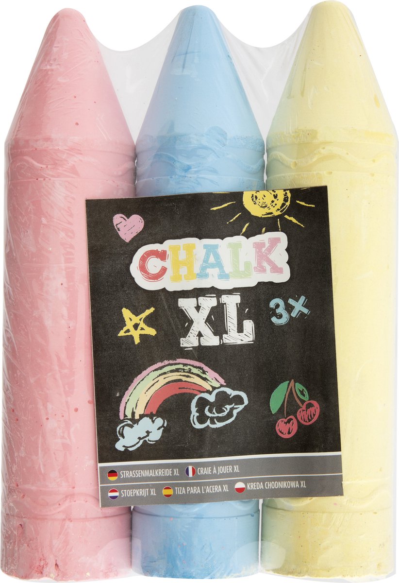 Streety stoepkrijt - 200 ml, gestreepte sok rood online kopen Streety stoepkrijt - 200 ml, gestreepte sok rood online kopen