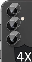 Camera Screenprotector geschikt voor Samsung Galaxy A55 - 4x Glas Screen Protector