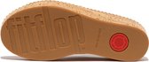 FitFlop Eloise Leather/Cork Wedge Cross Slides WIT - Maat 41