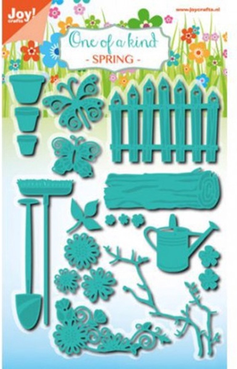 Die Spring Garden Set - Snij/embossingmal - Joycraft