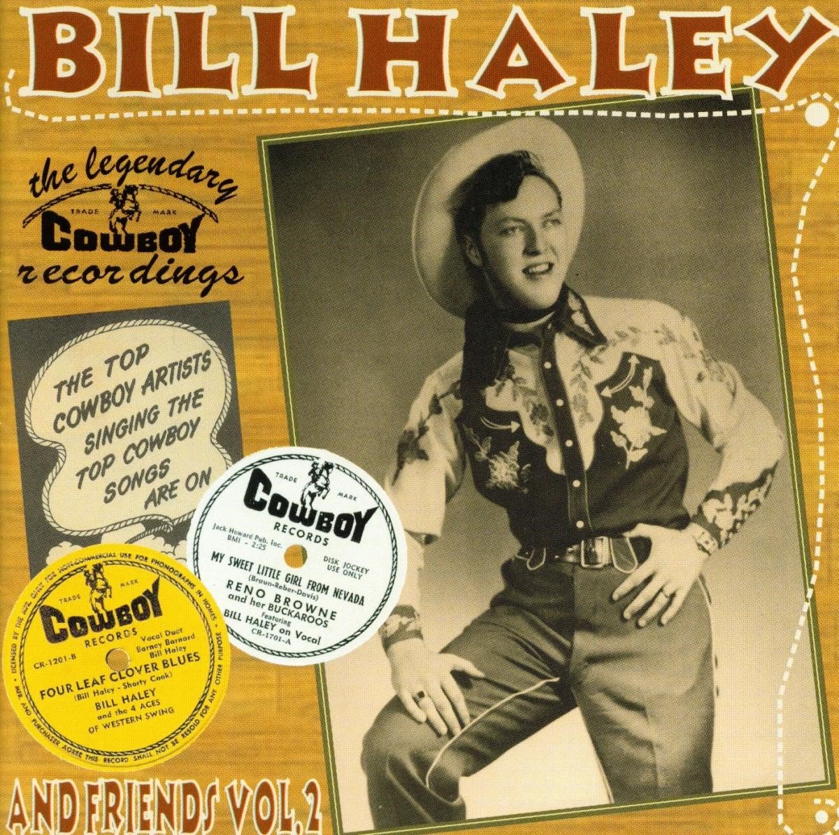 Bill Haley & Friends - Bill Haley & Friends, Vol. 2 "The Legendary Cowboy Recordings" (CD)