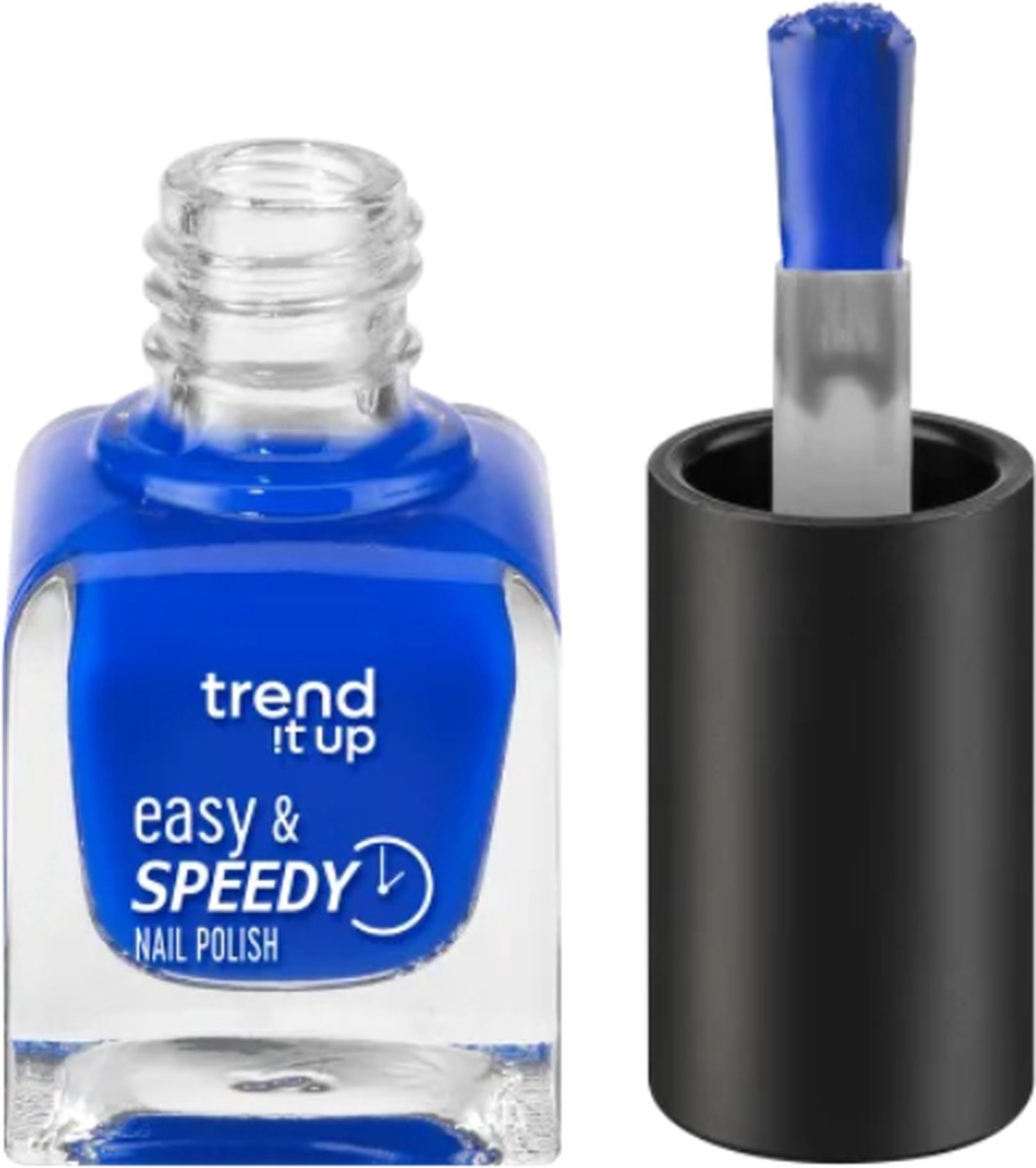 Goedkoopste trend !t up Nagellak Easy & Speedy blauw 190, 6 ml