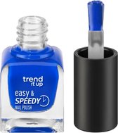 Trend it up Nagellak Easy & Speedy 190 Blauw - 6 ml - Aanmaakblokjes