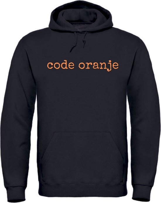 EK kleding hoodie zwart 3XL - Code oranje - soBAD. | Oranje hoodie dames | Oranje hoodie heren | Oranje sweater | Oranje | EK 2024 | Voetbal | Nederland